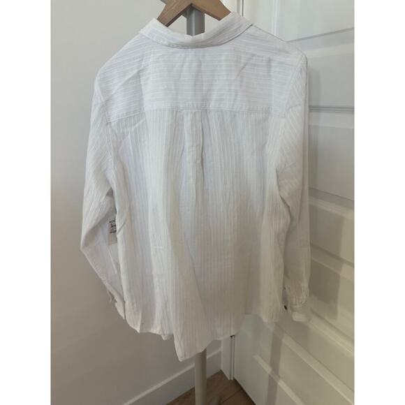 Caslon Button Down Shirt White Size XL - Picture 7 of 10